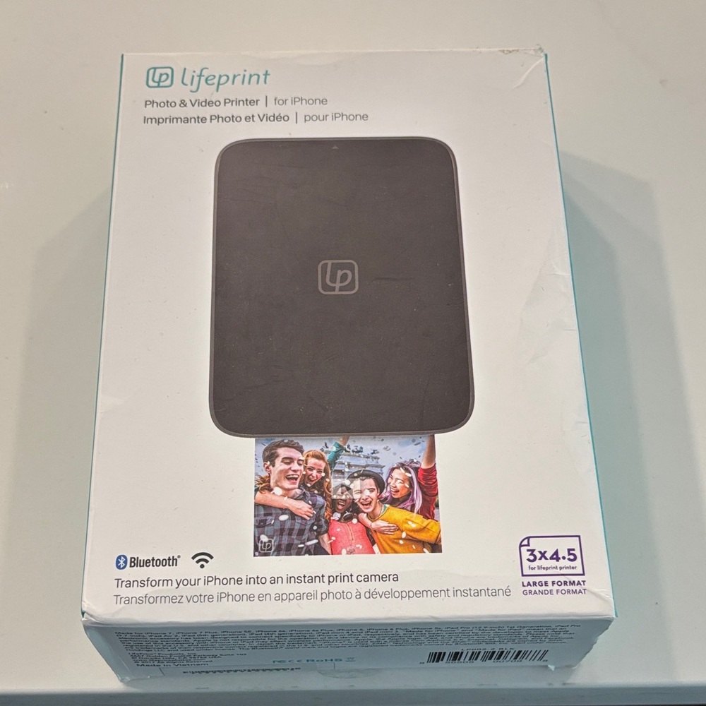 Lifeprint photo and paper printer. Print iPhone or Social Media Photos.